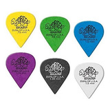 Dunlop Tortex Sharp Picks Paquete De Variedades (2 De Cada C