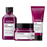 Kit Loreal Curl Expression Shampoo + Másc + Leave In