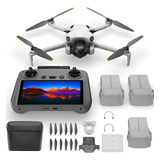 Drone Dji Mini 4 Pro Fly More Combo 4k 3 Baterias Com Tela