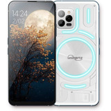 Unihertz Luna, Teléfono Inteligente 4g Con Diseño De Respaldo Transparente, Emisor De Luz, 108mp, 5000 Mah, Android 12-white