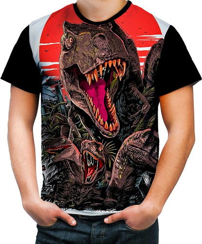 Camiseta Camisa Personalizada Jurassic Word Dinossauros 10