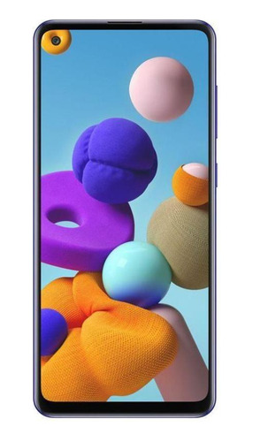 Usado: Samsung Galaxy A21s 64gb Azul Bom - Trocafone