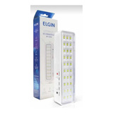 Luminária De Emergência Elgin 30 Leds 2w Bivolt Autonomia 6h