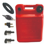 Kit Tanque Combustible 24 Lts + Conectores + Pera - Nautica