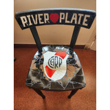 Silla River Plate Thonet Madera Y Mosaiquismo. Única!oferta