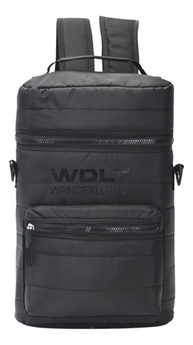 Mochila Matera Con Morral Bolso Matero Negro Wanderlust