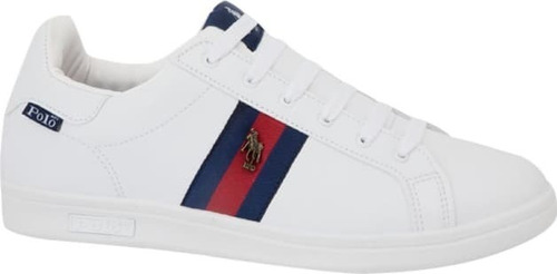 Tenis Comodo Casual Hpc Polo 0075 Id 1033892 Blanco Urb