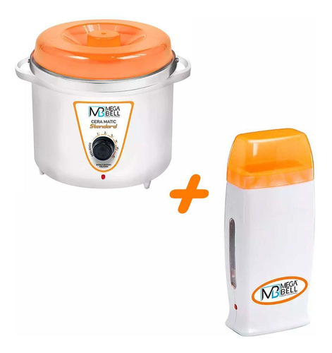 Kit Termocera 700g Laranja + Roll On Laranja Megabell