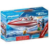 Playmobil Sports & Action Lancha Con Motor Submarino 