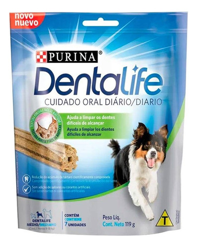 Snack Dentalife Para Perro Cuidado Dental Purina 119 Gr