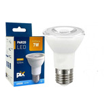 Lâmpada Led Pix Par 20 7w E27 Bivolt 6500k Branco Frio