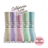 Dailus Kit Coleção C/ 5 Esmalte Cremoso Ice Cream 8ml