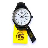 Reloj Para Hombre Yess S17372s Pulso Cuero Resistente Agua