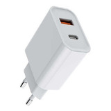 Cargador Doble Tipo-c 20w + Usb 2.1amp