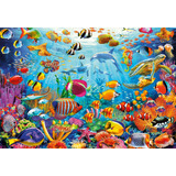 Buffalo Games - Reef Rush Hour - Puzzle De 2000 Piezas