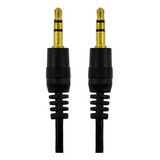 Cable Auxiliar 1 A 1 Sonido Estéreo Audio 3.5mm Plug 1.5m