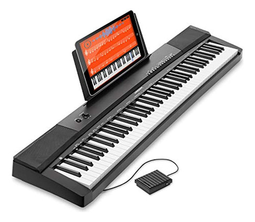 Hamzer 88-key Electronic Keyboard Piano De Musica Digital