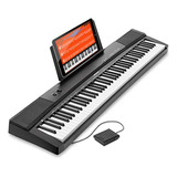 Hamzer 88-key Electronic Keyboard Piano De Musica Digital