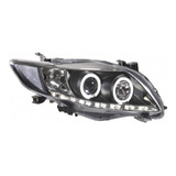 Juego Opticas Tuning Corolla 09/12 Led Proyector Ojo Angel