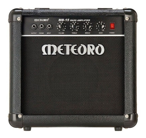 Amplificador Cubo Meteoro Mb15 15w Rms Para Contra Baixo