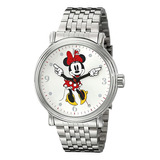 Disney W001881 Minnie Mouse Reloj Analógico De Cuarzo