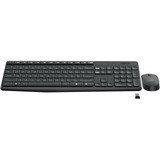 Teclado E Mouse Wireless Perfil Baixo Logitech Mk235