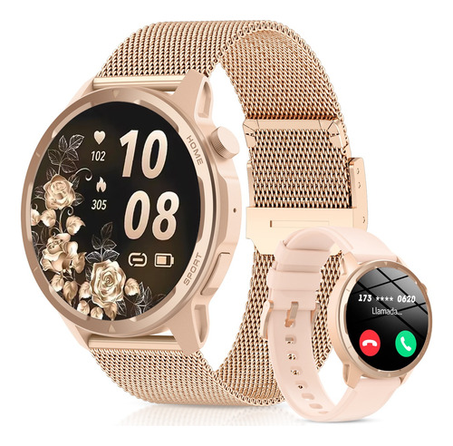 Smartwatch Mujer Relojes Inteligente Hombre Deportes Llamada