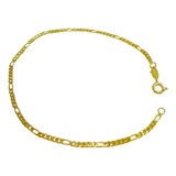 Pulsera Fina Oro Rose Gold Filled 14k - Eslabon 5x1 - 22cm