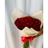 Bouquet De 50 Rosas Rojas - Flores En Leon Gto