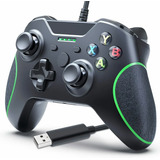 Control Alambrico Para Xbox One Y Pc Windows Con Vibración