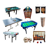 Metegol Sapo Tejo Ping Pong Arcade Jenga Mini Pool Alquiler