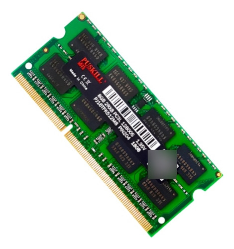 Memoria Notebook Puskill Ddr3l 8gb 1600mhz Pc3l 12800s