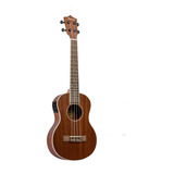 Bamboo U-26 Sapele  Ukulele Tenor Electroacustico  C/funda