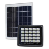 Refletor De 200w Holofote Luminária Led Solar + Controle 