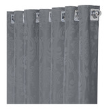 Cortina Jacquard 280 X 1,40 Altura Semi Blackout Sala/quarto