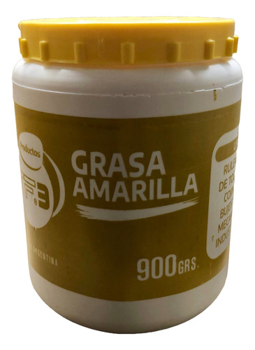 Grasa Vaselinada Amarilla Uso Industrial Y Domestico X 900gr