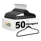 Quality Hangers Paquete De 50 Perchas De Plstico Delgadas Pa