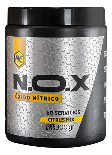 Nf Nutrition - Nox - Óxido Nítrico - Vaso Dilatador 