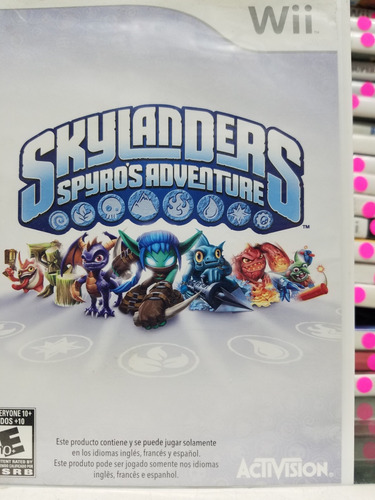 Skylanders Spyro's Adventure Para Wii Fisico Original 