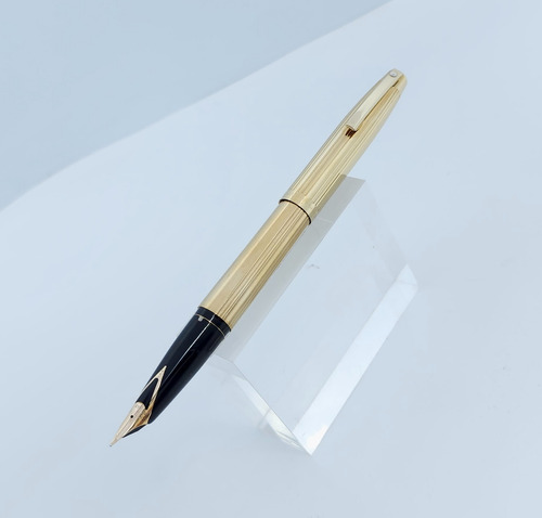 Pluma Sheaffer Vintage Fuente Punto De Oro 14k Original