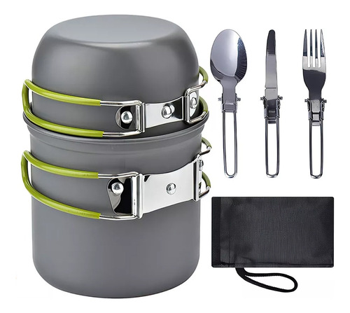 Utensilios De Cocina Para Camping Juego De Vajilla Portátil 