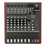 Mezcladora 6 Canales Hl Mix6-usb Con Efectos, Usb Y Bluetoot