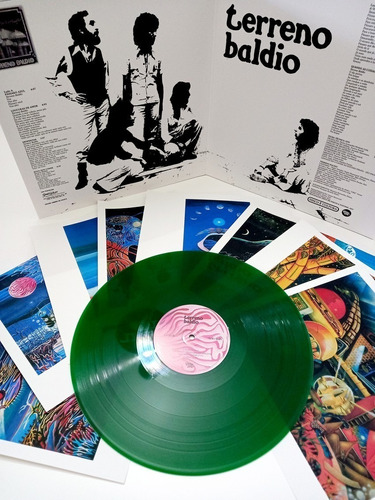 Terreno Baldio Lp Reedição 1976 Remaster Vinil Verde Novo