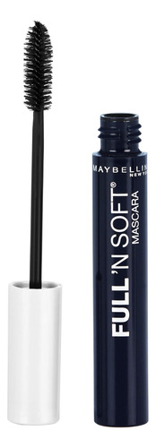 Máscara Maybelline New York Full 'n Soft, Lavable, Muy Negra