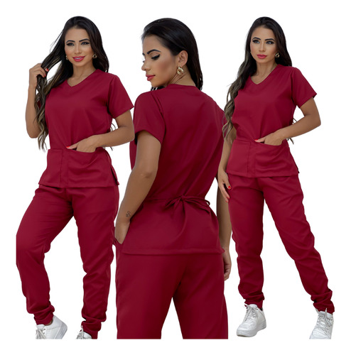 Pijama Cirurgico Feminino Scrub Privativo Hospitalar Premium