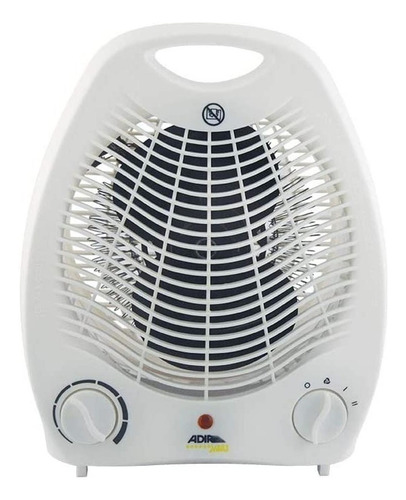 Ventilador Calefactor De Escritorio Adir 4802 Portátil