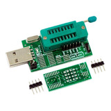 Programador Usb De Memorias Eeprom 24/25 Con Zocalo Zif Bios