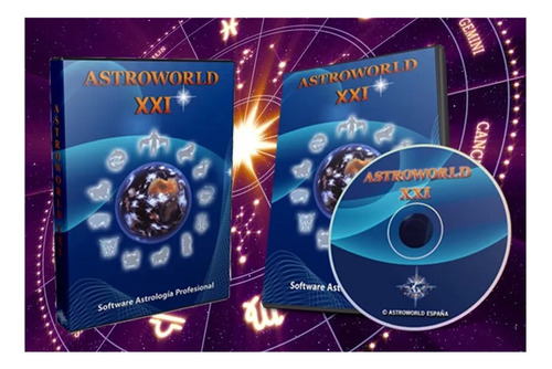 Software Astroworld Xxi Carta Astral Solar Lunar Español 