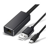 Adaptador Ethernet Para Fire Tv Stick | Chromecast | 100 Mbp
