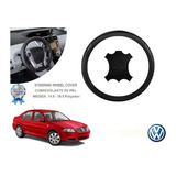 Funda Cubrevolante Negro Piel Vw Jetta Clasico 2012